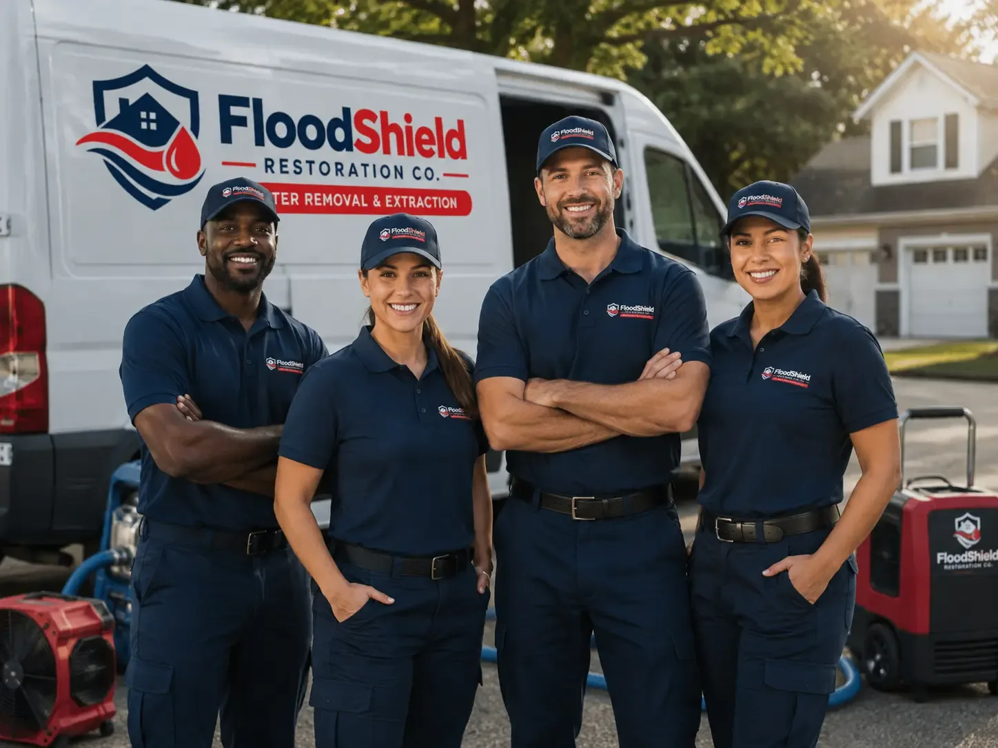 Flood Damage Restoration company in New London, OH